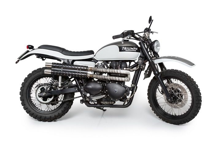 Triumph Bonneville Scrambler Pegaso - Tamarit Spanish Motorcycles