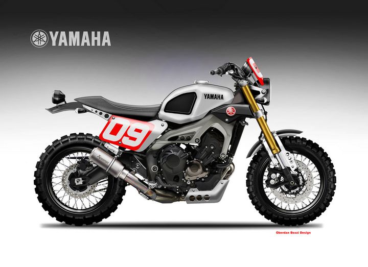 Yamaha XSR900 Cafe Racer - Oberdan Bezzi