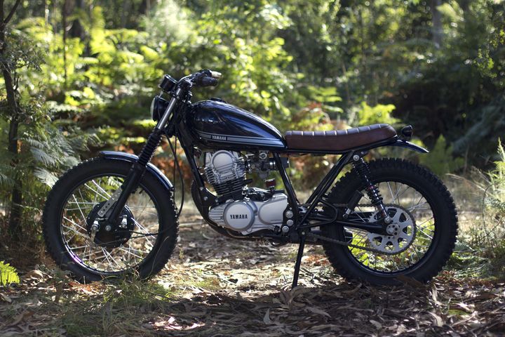 Yamaha Sr 250 Street Tracker Trinta Um Motorcycles Yamaha Sr 250 Street Tracker Trinta